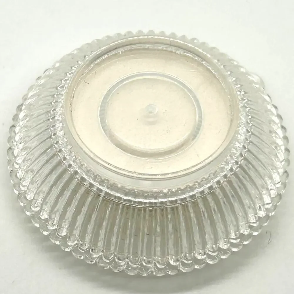 Vintage Clear Lucite MCM‎ Baby Ring Presentation Box